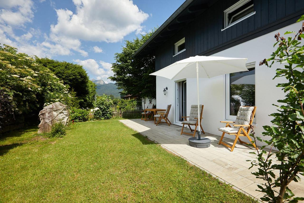 Ferienwohnung Zum Steingarten Krün Dış mekan fotoğraf