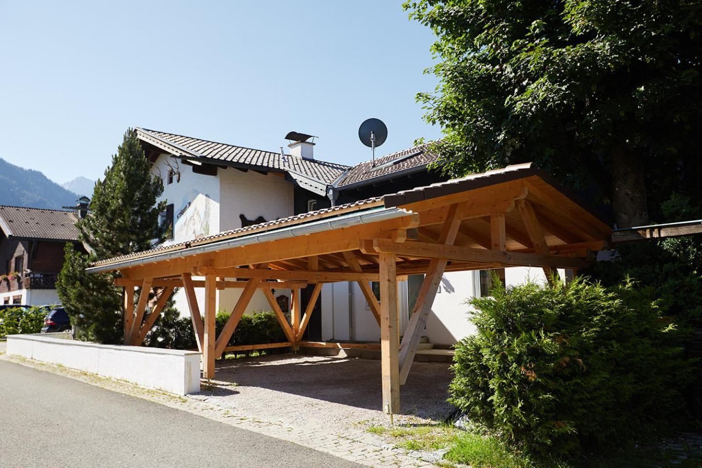 Ferienwohnung Zum Steingarten Krün Dış mekan fotoğraf
