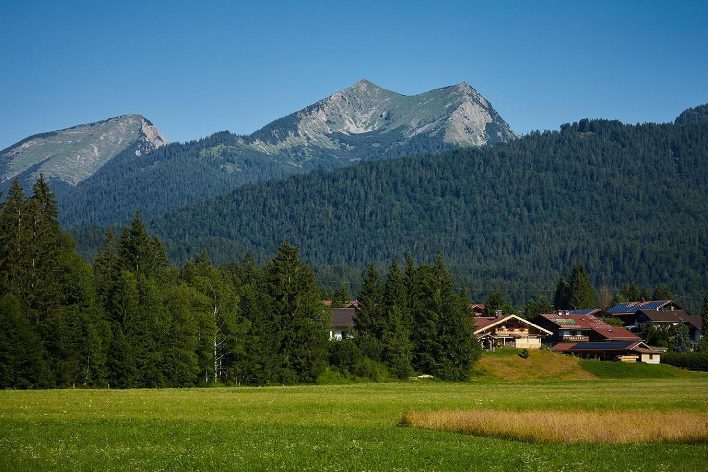 Ferienwohnung Zum Steingarten Krün Dış mekan fotoğraf