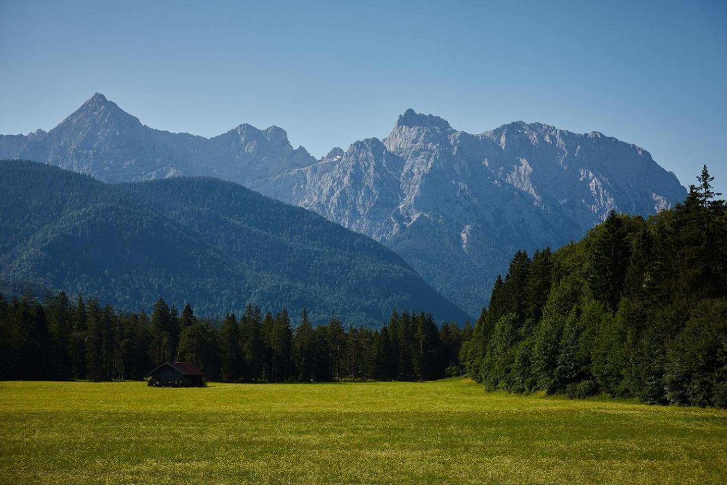 Ferienwohnung Zum Steingarten Krün Dış mekan fotoğraf